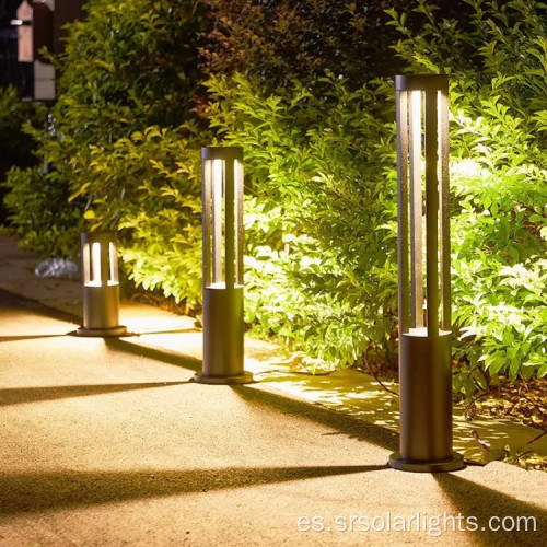 Luces solares de jardín al aire libre